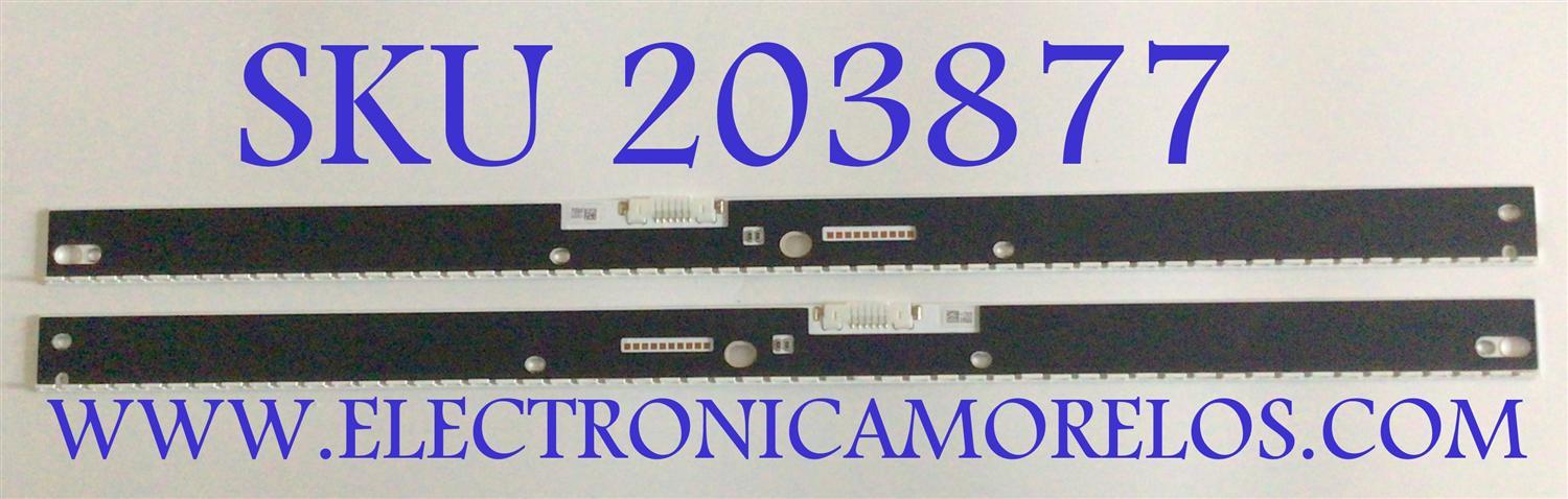 KIT DE LEDS PARA TV SAMSUNG (2 PZ) / NUMERO DE PARTE BN96-40316A / 40317A / 40316A / 40317A / 30011S / MODELO LH43PMHPBGA/GO